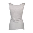 Silvian Heach Gray Viscose Women Top Silvian Heach
