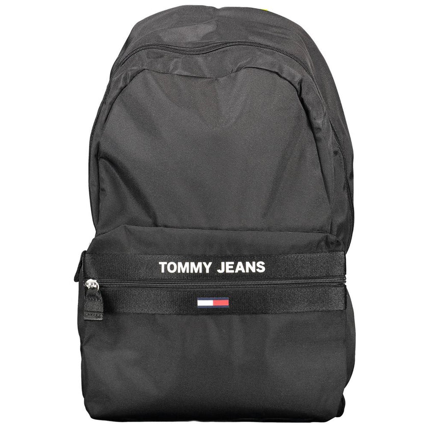 Tommy Hilfiger Black Polyester Backpack Tommy Hilfiger