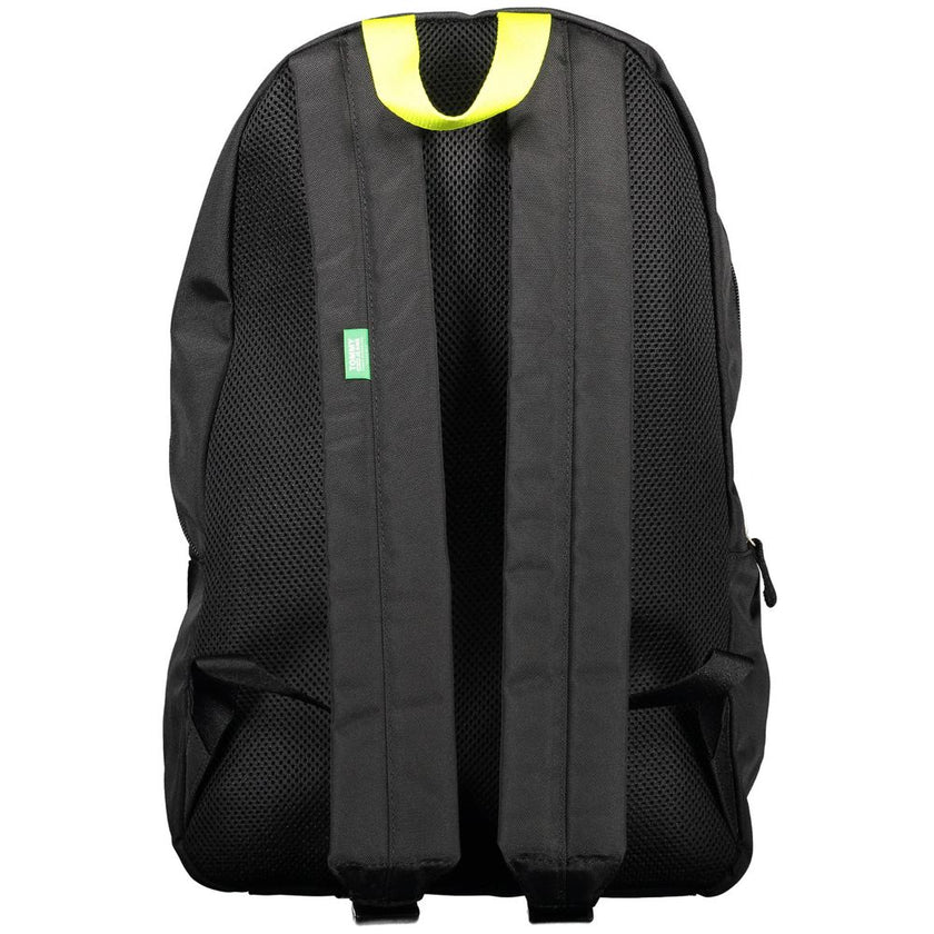 Tommy Hilfiger Black Polyester Backpack Tommy Hilfiger