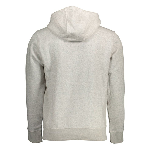 Tommy Hilfiger Gray Cotton Men Sweater Tommy Hilfiger