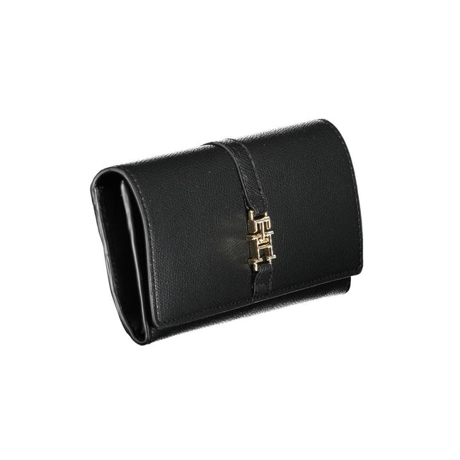 Tommy Hilfiger Black Polyethylene Wallet Tommy Hilfiger