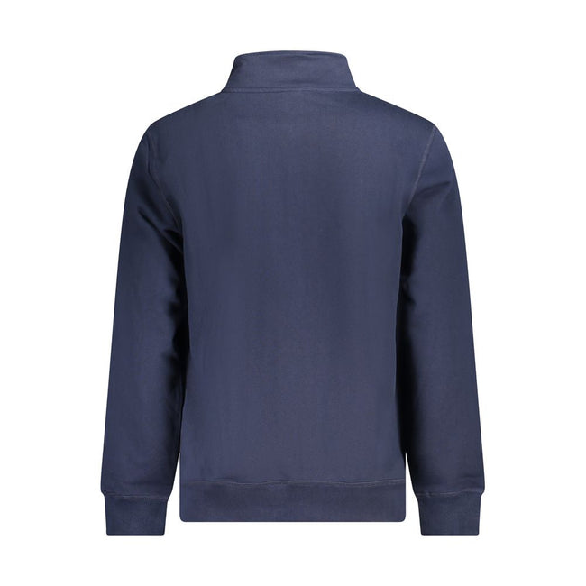 North Sails Blue Cotton Men Sweater North Sails