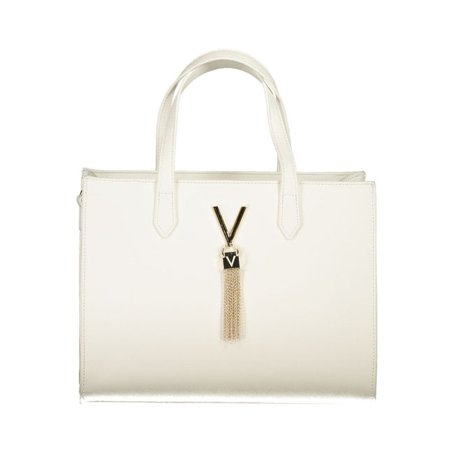 Mario Valentino White Polyethylene Handbag Mario Valentino