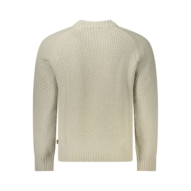 Hugo Boss Beige Wool Sweater Hugo Boss
