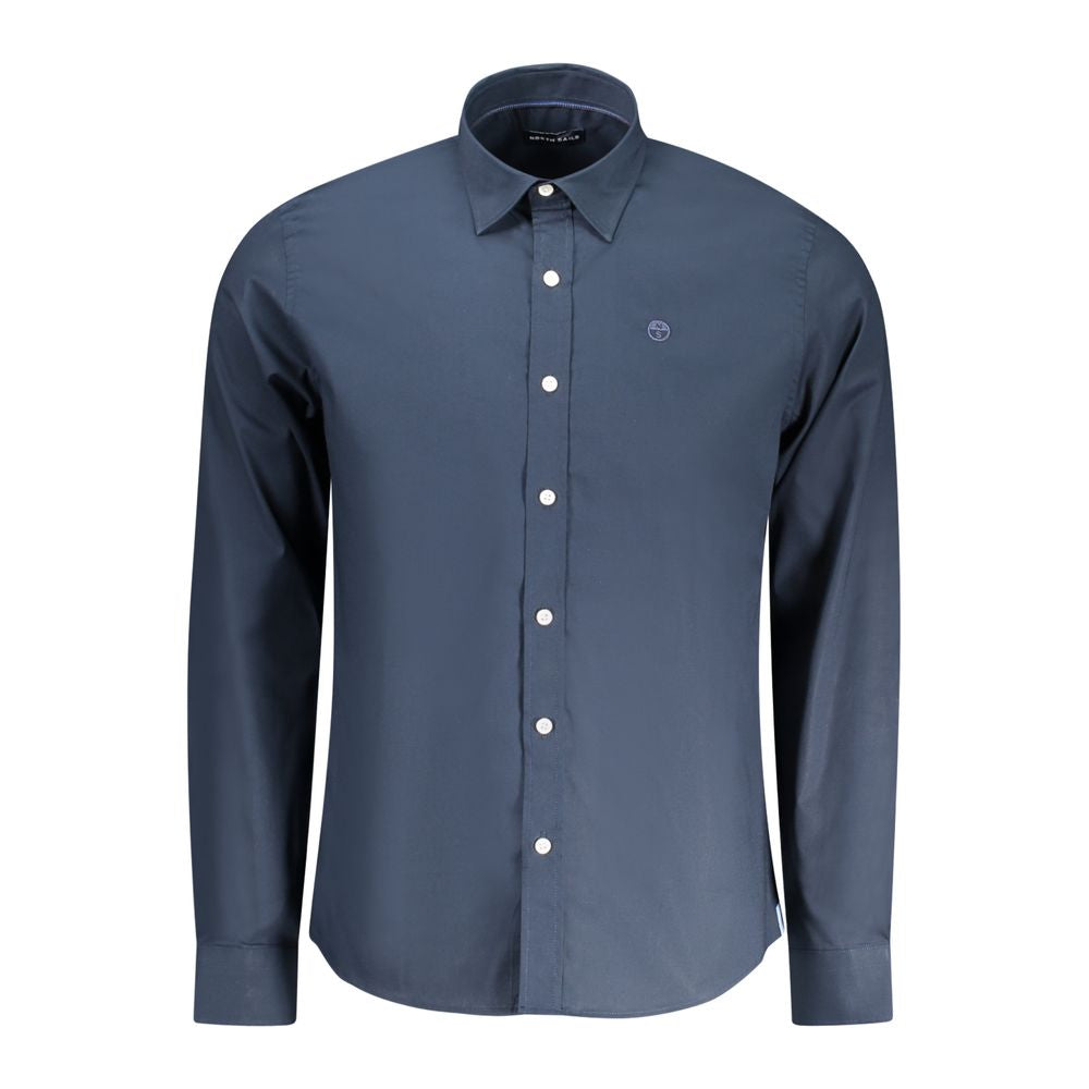 North Sails Blue Cotton Shirt North Sails