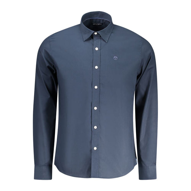 North Sails Blue Cotton Shirt North Sails