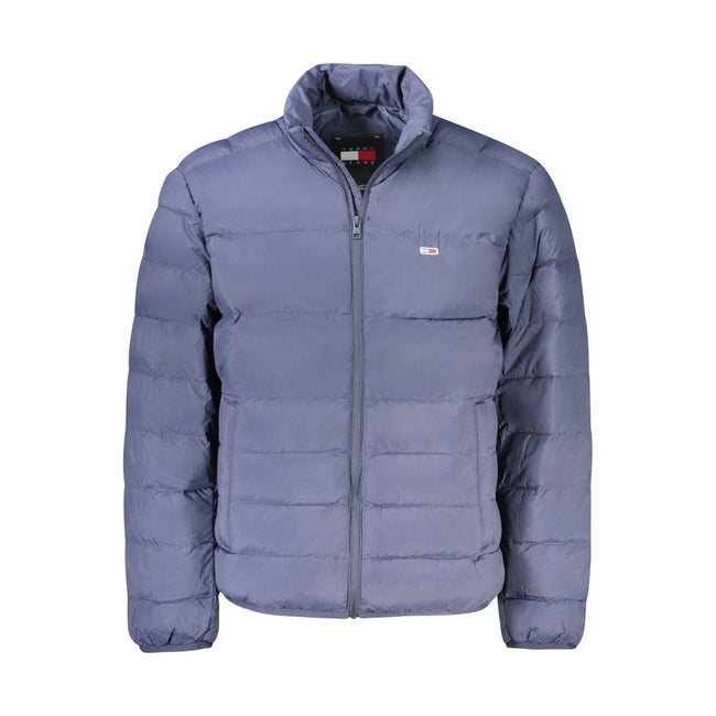 Tommy Hilfiger Blue Polyamide Men Jacket Tommy Hilfiger