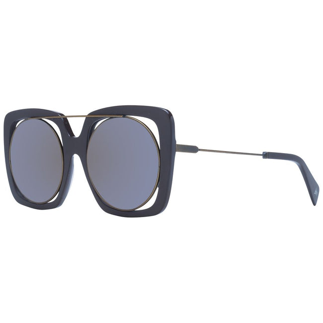 Yohji Yamamoto Brown Unisex Sunglass Yohji Yamamoto
