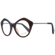 Yohji Yamamoto Brown Unisex Glasses Frame Yohji Yamamoto