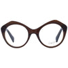 Yohji Yamamoto Brown Unisex Glasses Frame Yohji Yamamoto