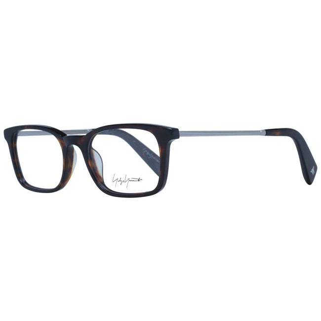 Yohji Yamamoto Brown Unisex Glasses Frame Yohji Yamamoto