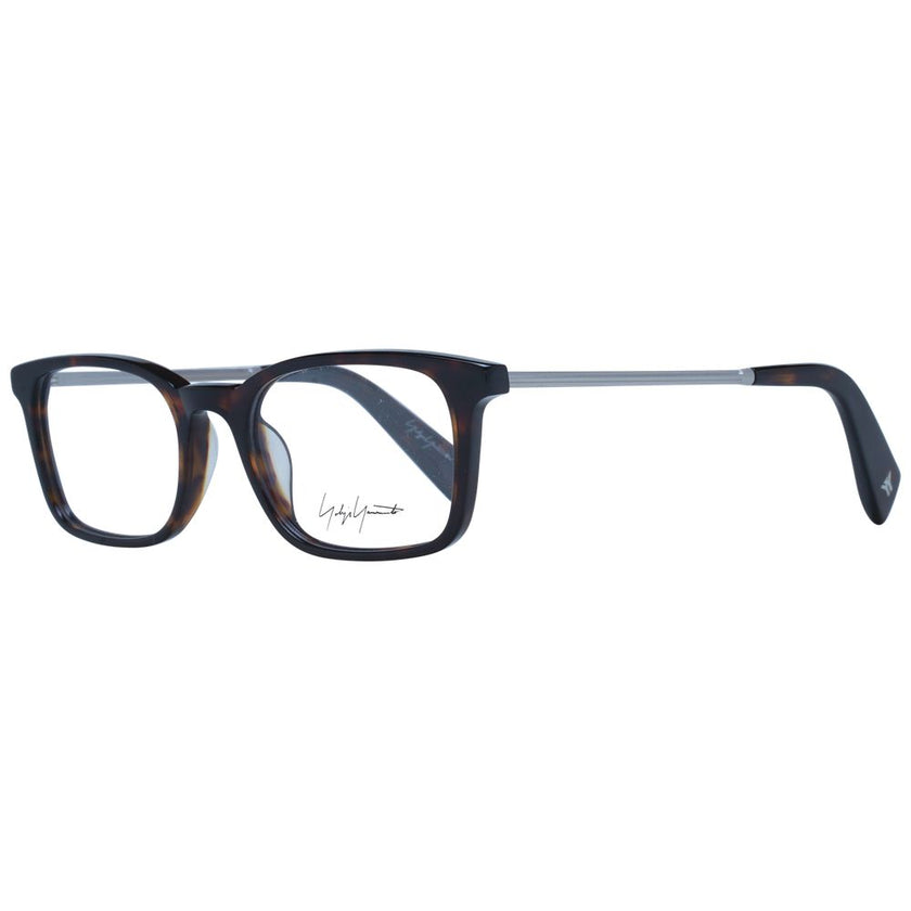 Yohji Yamamoto Brown Acetate Glasses (Frames) Yohji Yamamoto