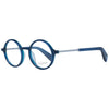 Yohji Yamamoto Blue Unisex Glasses Frame Yohji Yamamoto