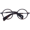 Yohji Yamamoto Brown Unisex Glasses Frame Yohji Yamamoto