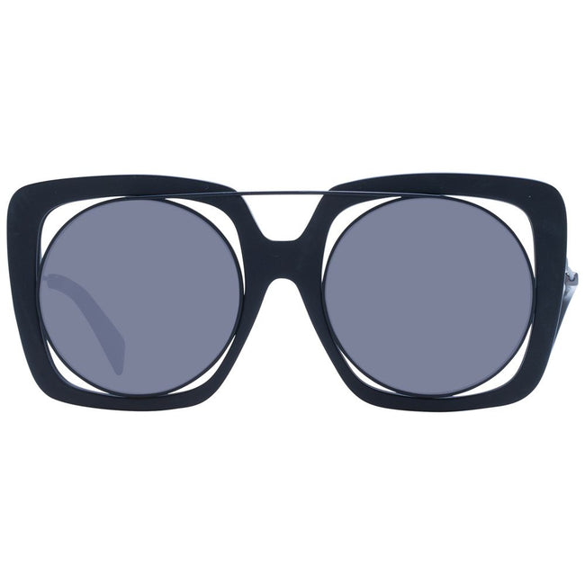 Yohji Yamamoto Black Unisex Sunglass Yohji Yamamoto