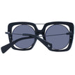 Yohji Yamamoto Black Unisex Sunglass Yohji Yamamoto