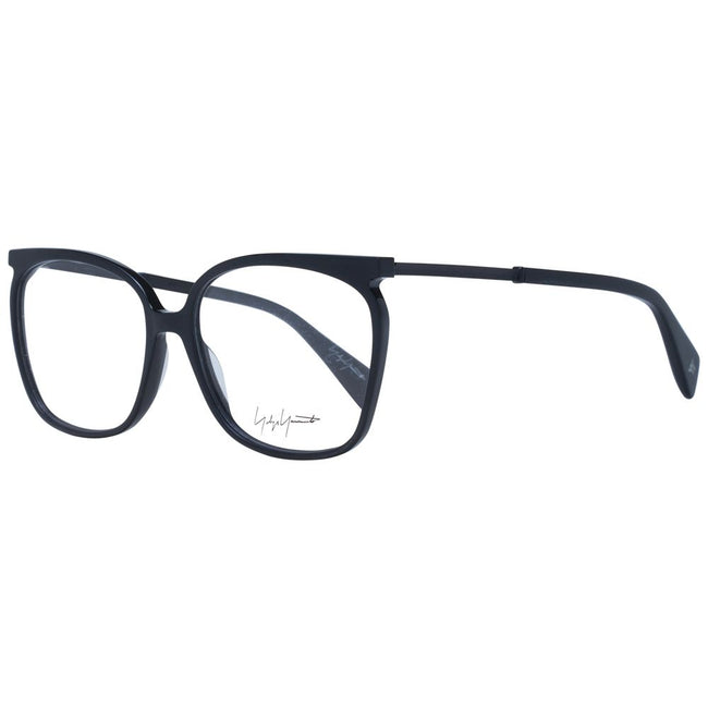 Yohji Yamamoto Black Unisex Glasses Frame Yohji Yamamoto
