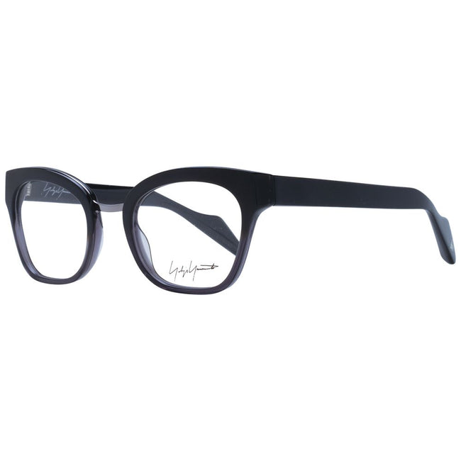 Yohji Yamamoto Black Unisex Glasses Frame Yohji Yamamoto