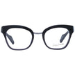 Yohji Yamamoto Black Unisex Glasses Frame Yohji Yamamoto