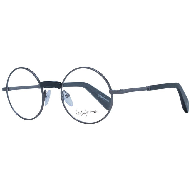Yohji Yamamoto Gray Unisex Glasses Frame Yohji Yamamoto