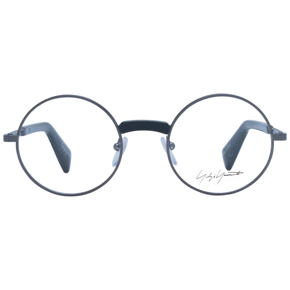 Yohji Yamamoto Gray Unisex Glasses Frame Yohji Yamamoto