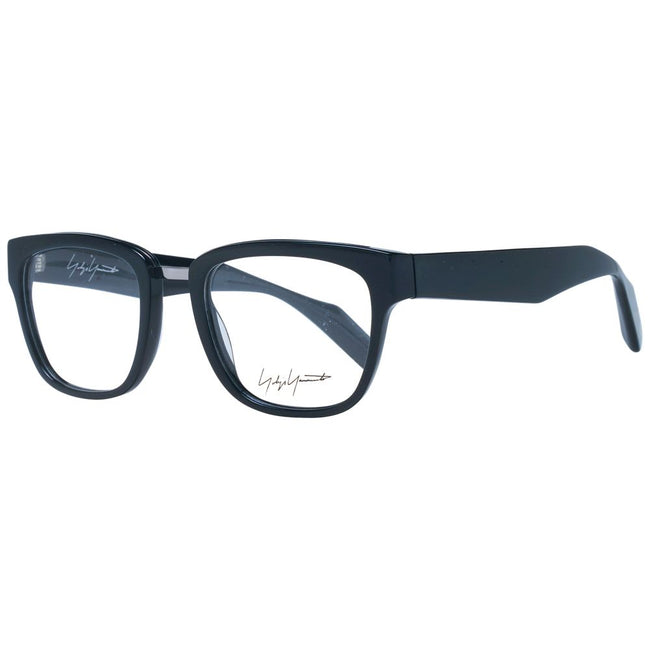Yohji Yamamoto Black Unisex Glasses Frame Yohji Yamamoto