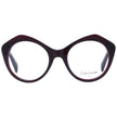 Yohji Yamamoto Burgundy Unisex Glasses Frame Yohji Yamamoto