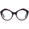 Yohji Yamamoto Burgundy Unisex Glasses Frame Yohji Yamamoto
