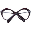 Yohji Yamamoto Burgundy Unisex Glasses Frame Yohji Yamamoto