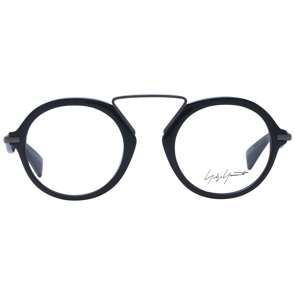 Yohji Yamamoto Gray Unisex Glasses Frame Yohji Yamamoto