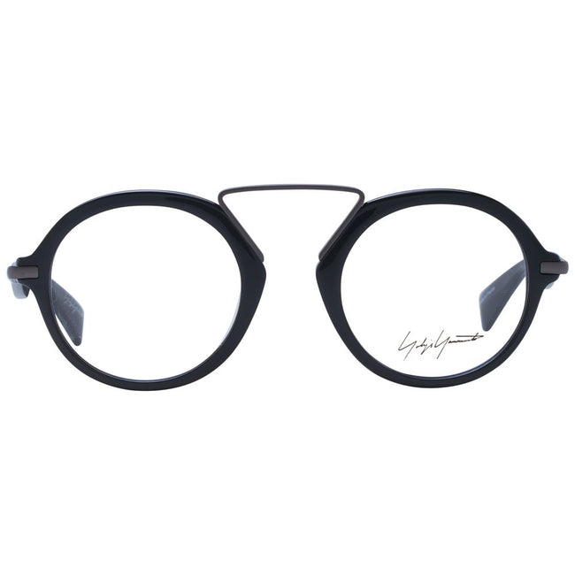 Yohji Yamamoto Gray Unisex Glasses Frame Yohji Yamamoto