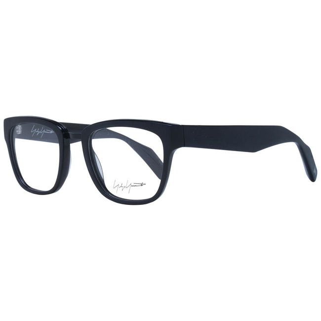 Yohji Yamamoto Black Unisex Glasses Frame Yohji Yamamoto