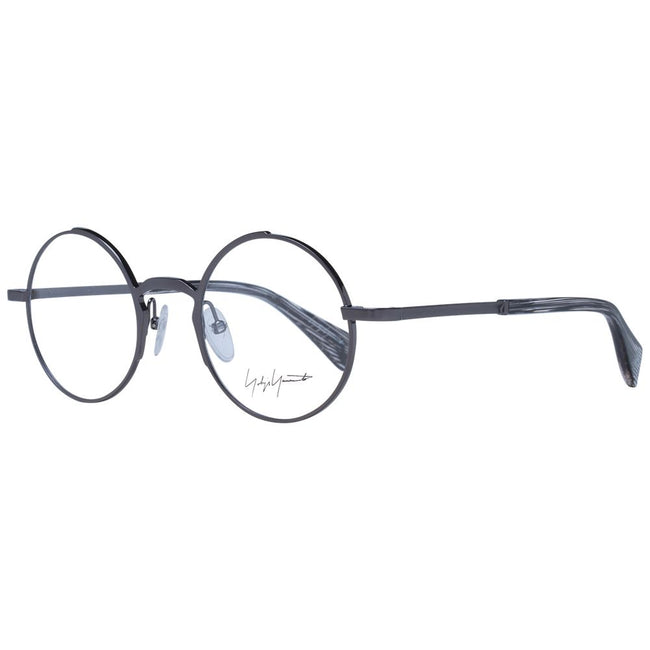 Yohji Yamamoto Gray Unisex Glasses Frame Yohji Yamamoto
