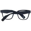 Yohji Yamamoto Black Unisex Glasses Frame Yohji Yamamoto