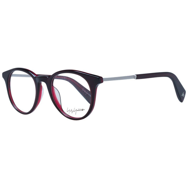 Yohji Yamamoto Red Unisex Glasses Frame Yohji Yamamoto