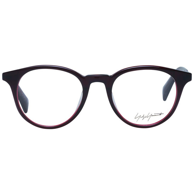 Yohji Yamamoto Red Unisex Glasses Frame Yohji Yamamoto