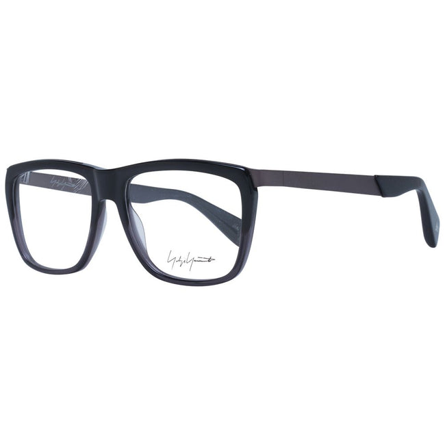 Yohji Yamamoto Black Unisex Glasses Frame Yohji Yamamoto