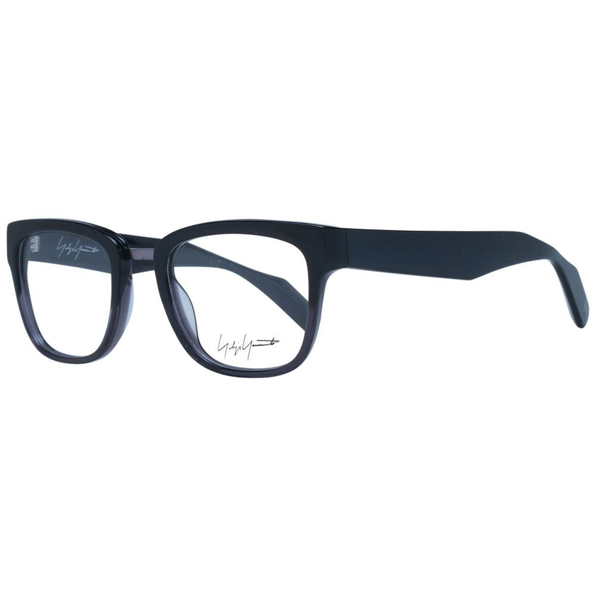Yohji Yamamoto Gray Acetate Glasses (Frames) Yohji Yamamoto