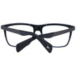 Yohji Yamamoto Black Unisex Glasses Frame Yohji Yamamoto