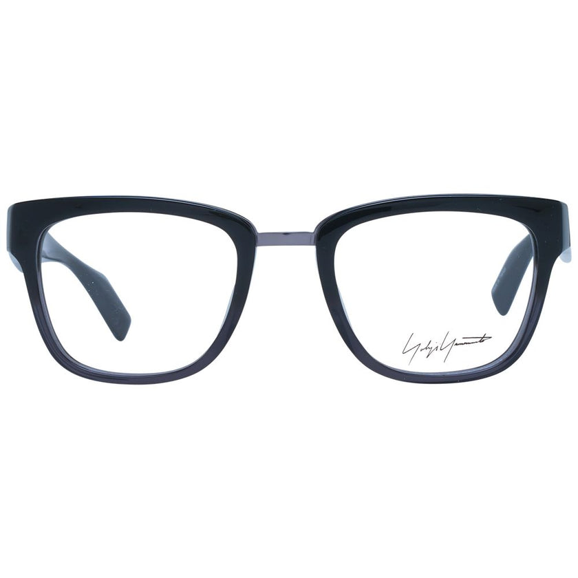 Yohji Yamamoto Gray Acetate Glasses (Frames) Yohji Yamamoto