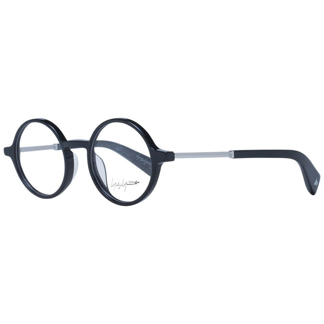 Yohji Yamamoto Black Unisex Glasses Frame Yohji Yamamoto