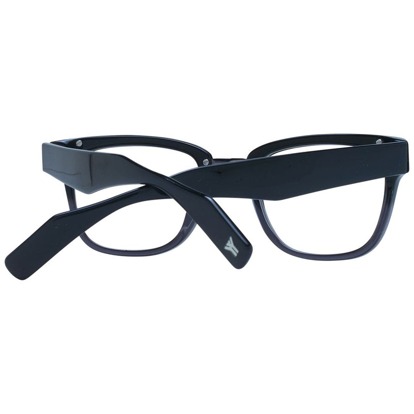 Yohji Yamamoto Gray Acetate Glasses (Frames) Yohji Yamamoto