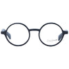 Yohji Yamamoto Black Unisex Glasses Frame Yohji Yamamoto