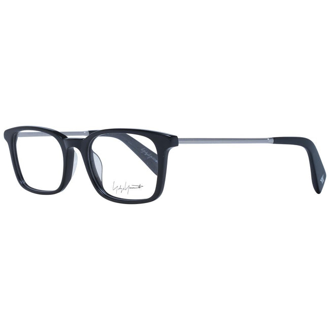 Yohji Yamamoto Black Unisex Glasses Frame Yohji Yamamoto