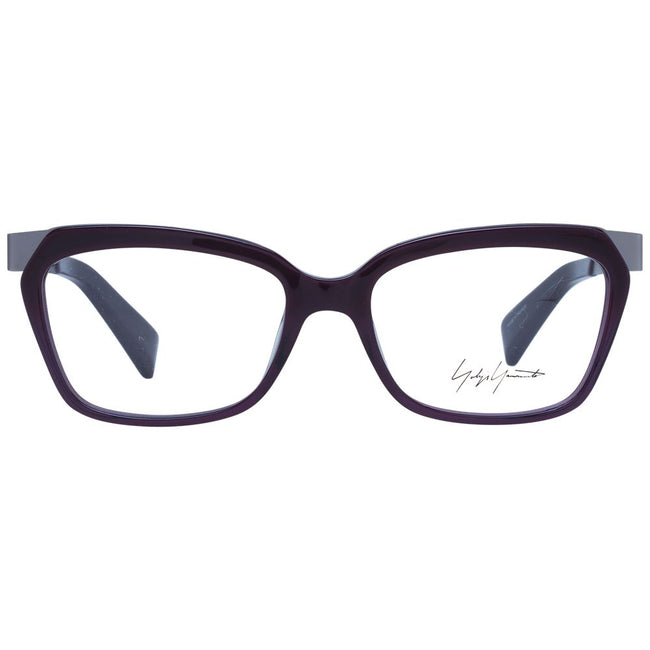 Yohji Yamamoto Purple Unisex Glasses Frame Yohji Yamamoto