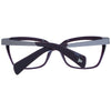 Yohji Yamamoto Purple Unisex Glasses Frame Yohji Yamamoto
