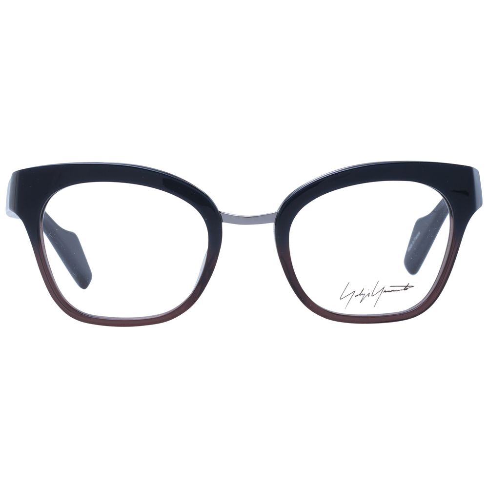Yohji Yamamoto Blue Unisex Glasses Frame Yohji Yamamoto