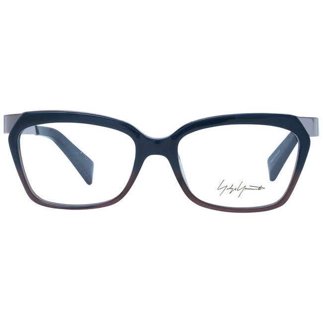 Yohji Yamamoto Blue Unisex Glasses Frame Yohji Yamamoto