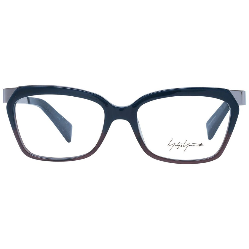 Yohji Yamamoto Blue Acetate Glasses (Frames) Yohji Yamamoto