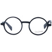 Yohji Yamamoto Black Unisex Glasses Frame Yohji Yamamoto